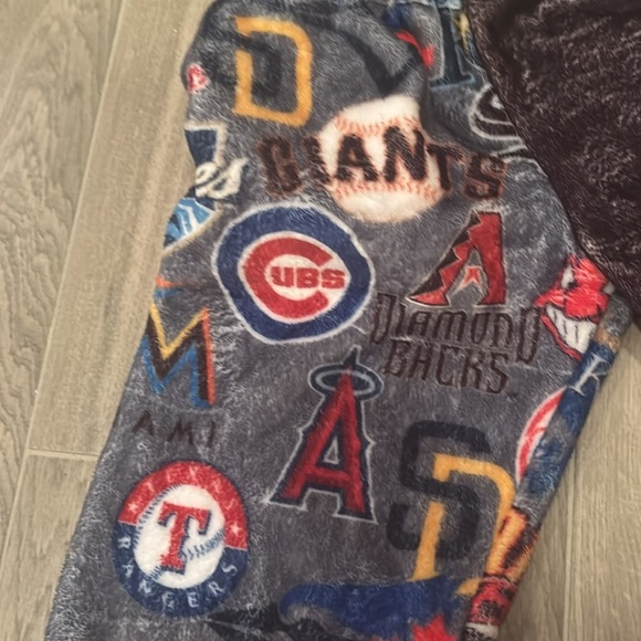 Boys MLB Fuzzy Pajama Pants Size 14/16 - Picture 6 of 6